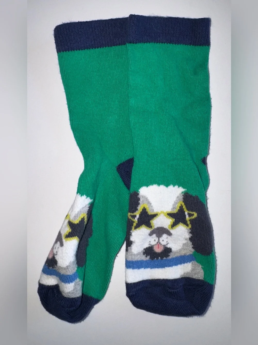 Bundle of Mini Boden socks puppy dogs and stripes shoe size 10-13 toddler / kid